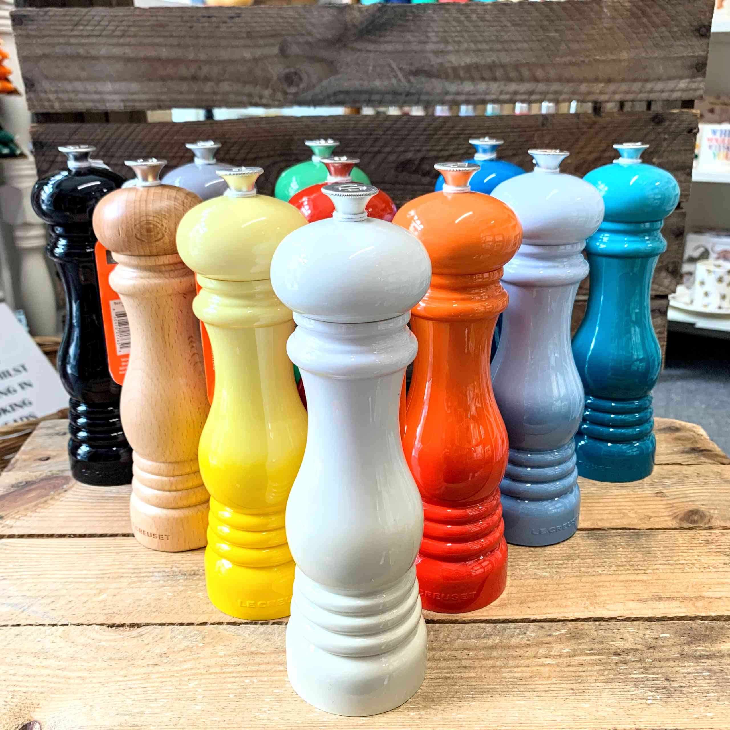 Le Creuset Salt And Pepper Mills | SHOP NOW Cooking Kneads