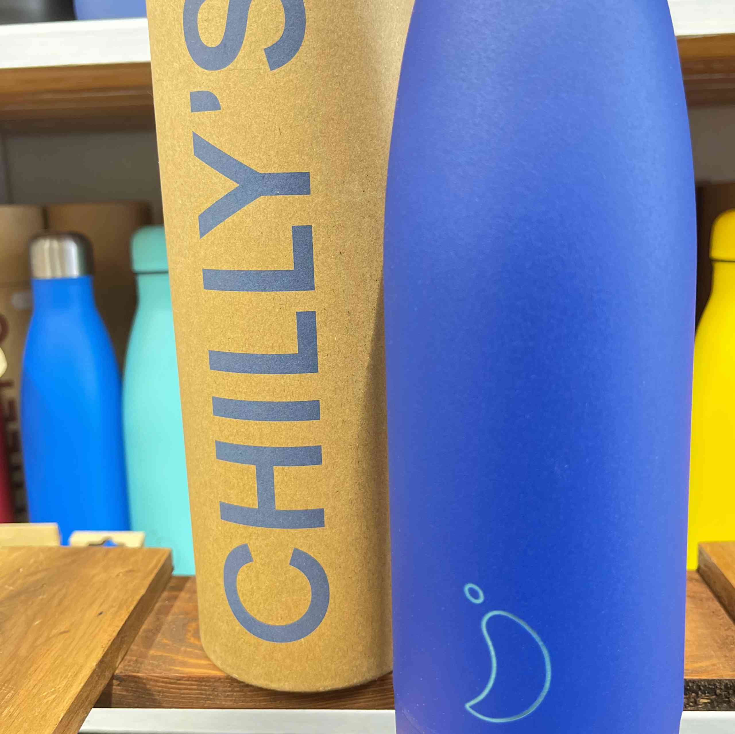 Chilly's Original Neon 500ml Bottle – Blue - Cooking Kneads