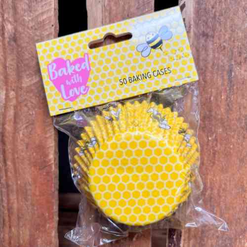 baked-with-love-greaseproof-bee-and-honeycomb-baking-cases-pack-of-50