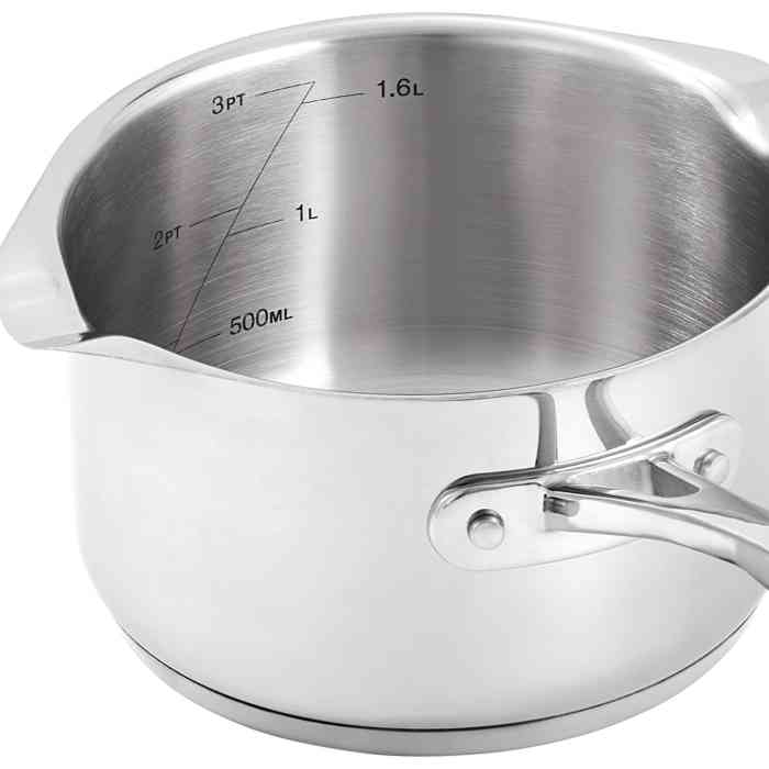 stellar-profile-stainless-steel-draining-saucepans-16cm