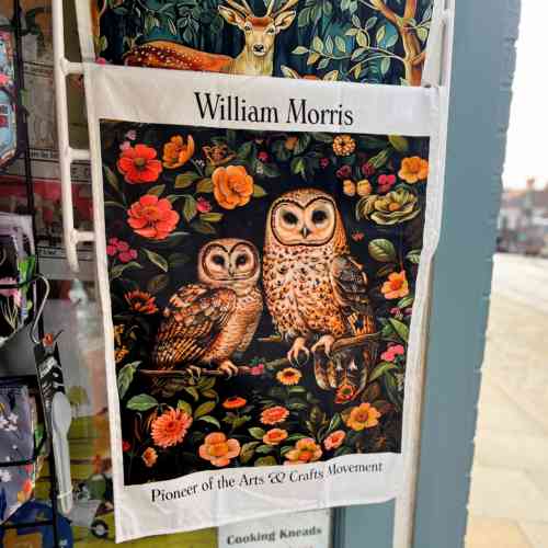 william-morris-owls-100-cotton-tea-towel