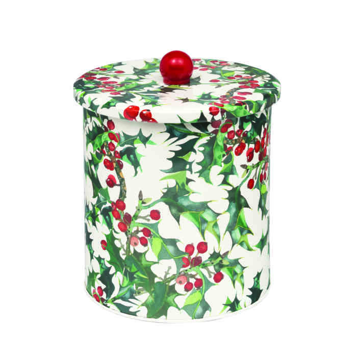 emma-bridgewater-holly-medium-biscuit-barrel