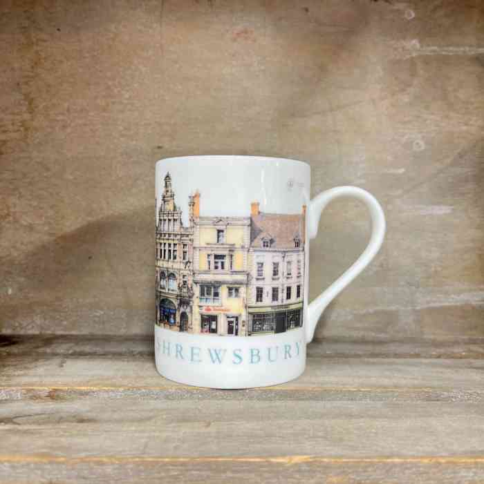 shrewsbury-streetscape-bone-china-mugs-high-street