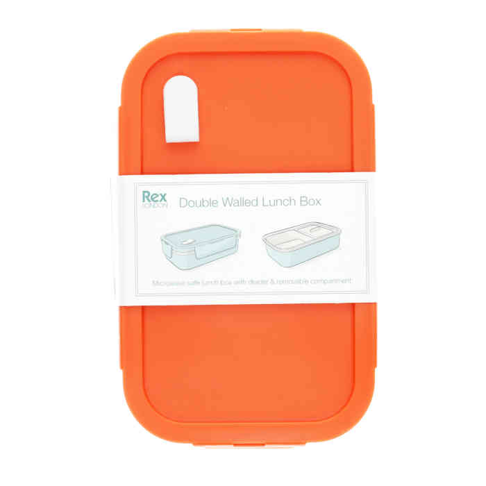 rex-double-wall-lunchbox-with-divider-orange